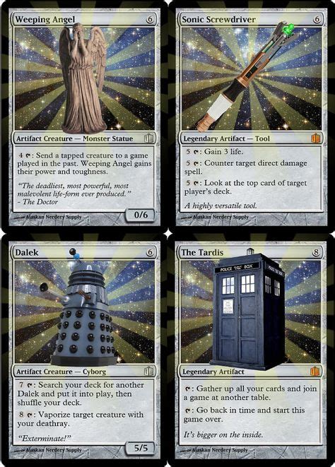 27 Best Doctor Who Magic Cards Images Magic Cards Doctor Who Magic