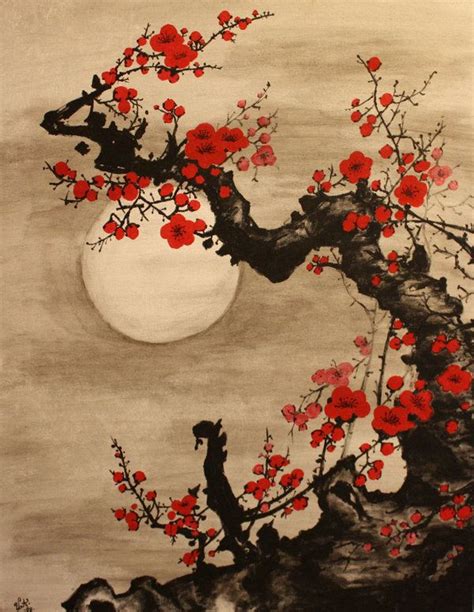 Blossoms By ~khiralfaythily With Images Japanese Art Asian Art Art