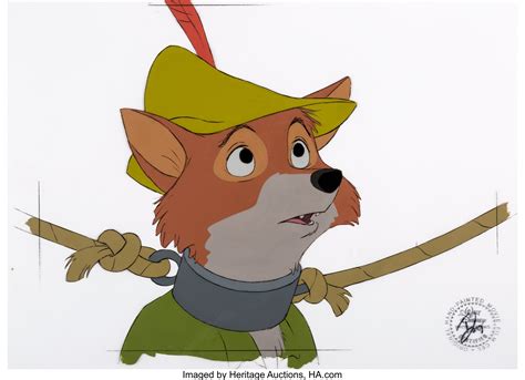 Robin hood, legendary outlaw hero of a series of english ballads, some of which date from at least as early as the 14th century. Robin Hood Production Cel (Walt Disney, 1973 ...