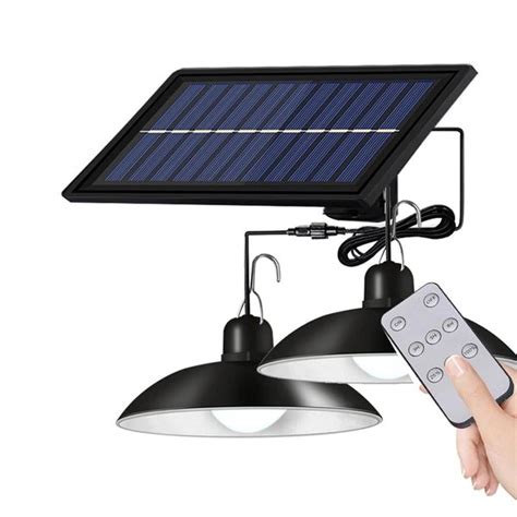 Jual Lampu Tenaga Surya Solar Led Cell Panel Waterproof Two Light 4500k