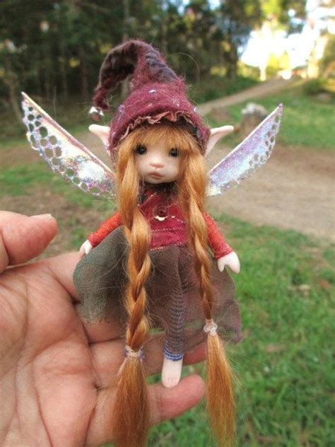 Sweet Tiny Ooak Posable 45 Inch Fairy Fairie Etsy Fairy Dolls