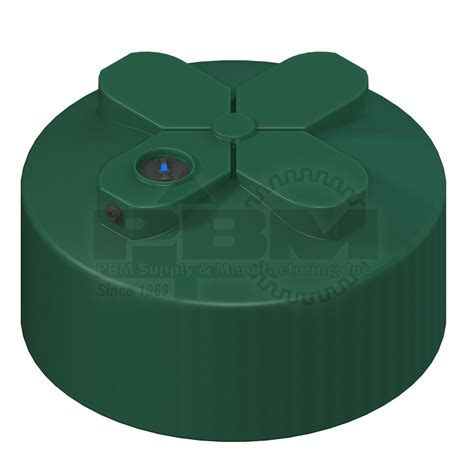 1075 Gallon Water Storage Tank Dark Green 43806