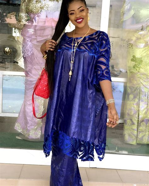 Model Bazin 2019 Femme Mali 2019 Soucko Bazin African Fashion Dresses