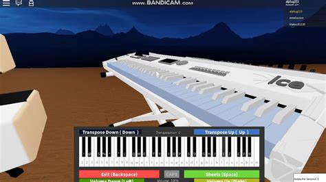 Roblox Virtual Piano Jojos Bizarre Adventure Golden Wind