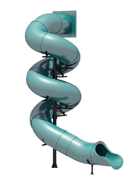 Playground Company 16 Spiral Tube Slide 1498100