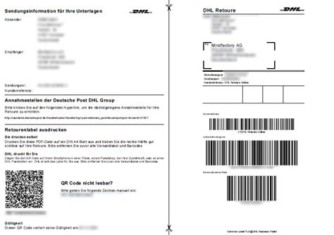 Rücksendeetikett Dhl : Dhl Rücksendeetikett Erstellen ...