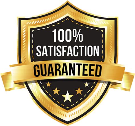 Download Hd 100 Percent Satisfaction Guaranteed Money Back Guarantee