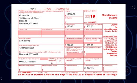 Irs Form 1099 Misc Document Processing