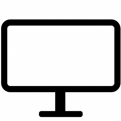 Monitor Icon Download On Iconfinder On Iconfinder