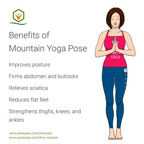 Mountain Pose Yoga Help Yoga Poses Improve Posture