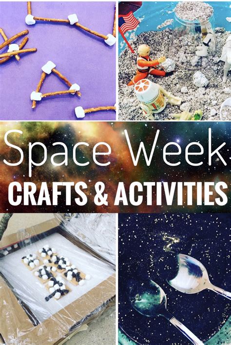 Space Week Activities For Kids Glitter On A Dime
