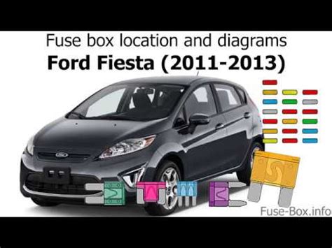 Really nobody can find the ford fuse box diagram necessary to himself?! Fuse box location and diagrams: Ford Fiesta (2011-2013 ...