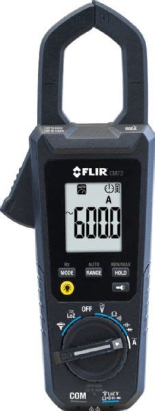 Flir Cm74 Commercial Clamp Meter 600 V Dc And Ac Voltage 600 V Loz