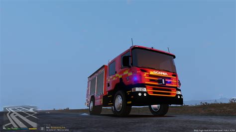 Swedish Scania Firetruck Gta5