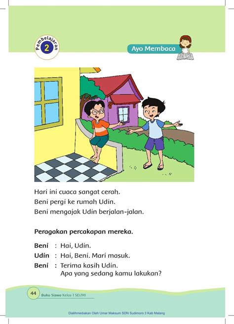 Contoh gambar untuk anak sd kelas 2. Tematik Kelas Contoh Soal Pengubinan Kelas 1 Sd ...