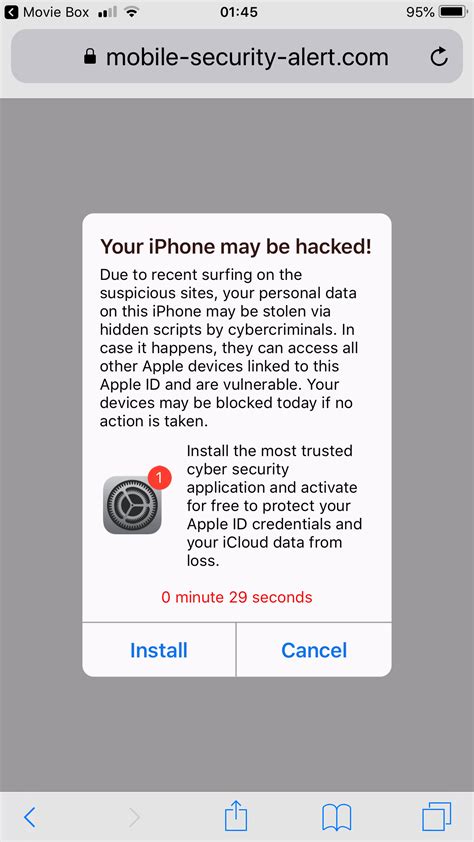 Security Alert Scam Apple Community