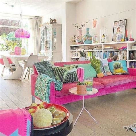 Colorful Interiors Living Room Ideas 2019 33