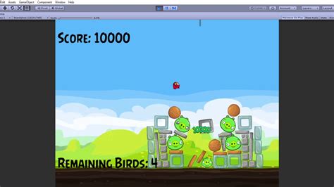 Angry Birds With Unity Youtube