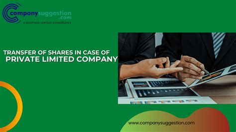 Transfer Of Shares In Case Of Private Limited Company
