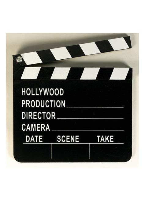 Hollywood Directors Clapboard — Party Britain