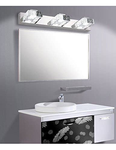 Shop vanity mirrors bath at up to 70% off! CHEAP Vanity Lights,SOLFART 3 Head Glass Wall Bathroom ...