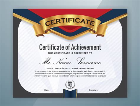 Professional Diploma Certificate Template Design Download Free Vector
