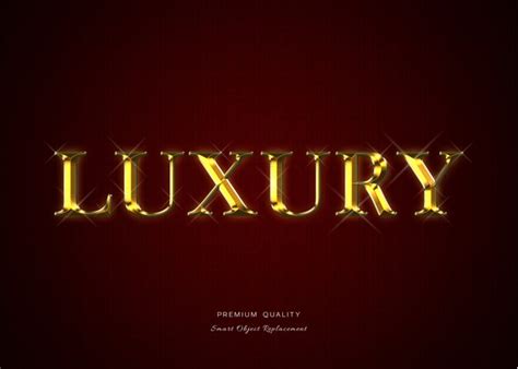 Luxury Text Style Effect Premium Psd File