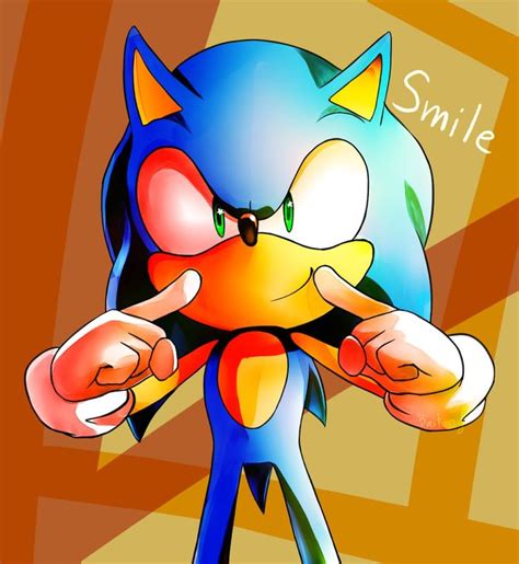 Lets Smile By Baitong9194 On Deviantart Sonic Fan Art Sonic The