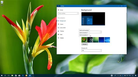 Ways To Set Different Wallpapers On Multiple Monitors In Windows 10