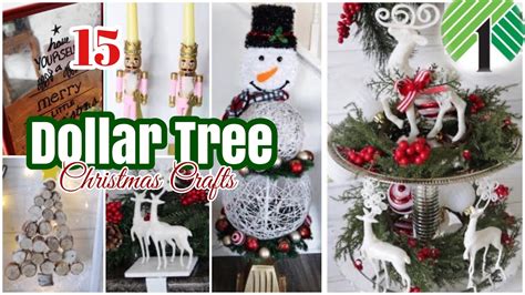 15 Dollar Tree Diy Christmas Decor Crafts And Ideas Youtube