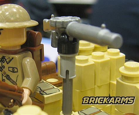 Brickarms Lewis Gun Machine Gun Lego Minifigure Weapon