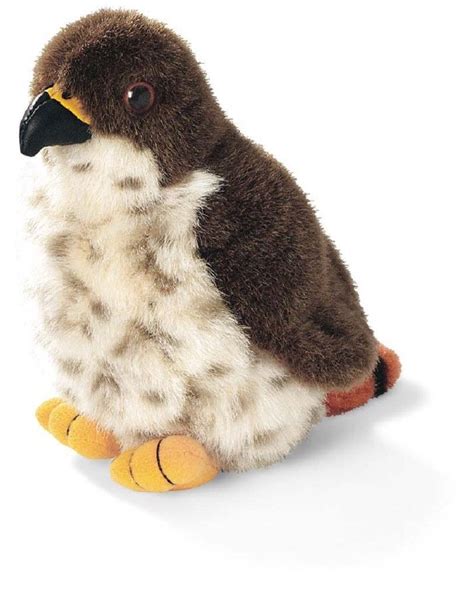 Red Tailed Hawk Audubon Plush Bird With Real Avian Sounds Red Tailed