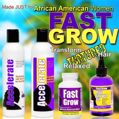 Next, the addition of jamaican black castor oil adds natural. Fast Grow - Best Hair Growth Vitamins Black Hair Hair ...