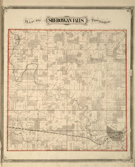 the-state-an-illustrated-historical-atlas-of-sheboygan-county,-wisconsin-map-of-sheboygan