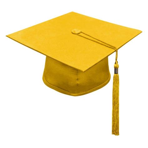 Blue Yellow Graduation Cap Drawing Free Image Download