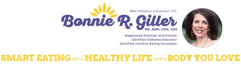 Brg Health Bonnie R Giller Dietetics And Nutrition Pc