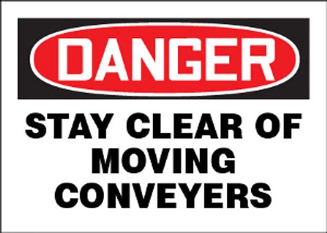 Danger Stay Clear Sign