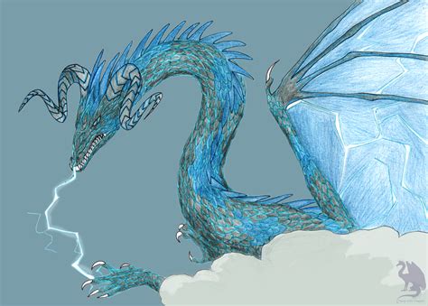 Storm Dragon By Flying With Dragons On Deviantart