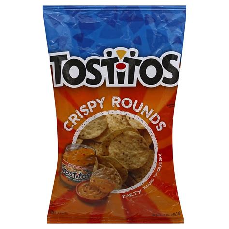 tostitos crispy rounds tortilla chips shop chips at h e b