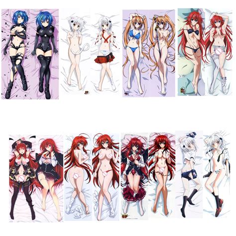 High School Dxd Anime Characters Rias Gremory And Toujou Koneko Body