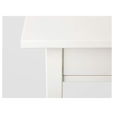 Hemnes White Stain Bedside Table 46x35 Cm Ikea