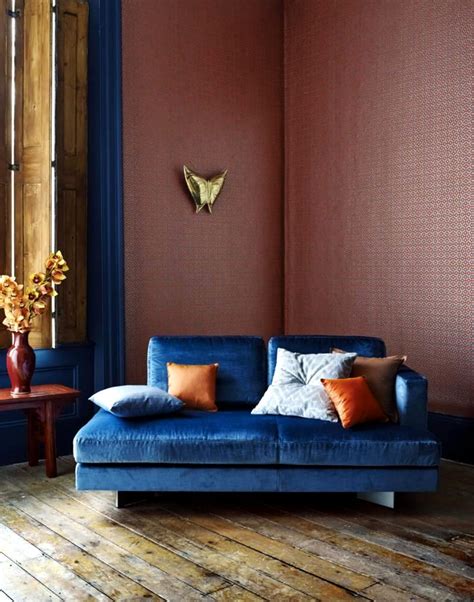 Blue Sofa Interior Design Ideas Ofdesign