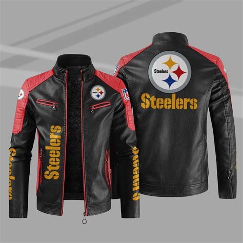 Pittsburgh Steelers 2da2736 Nfl Sport Leather Jacket Meteew