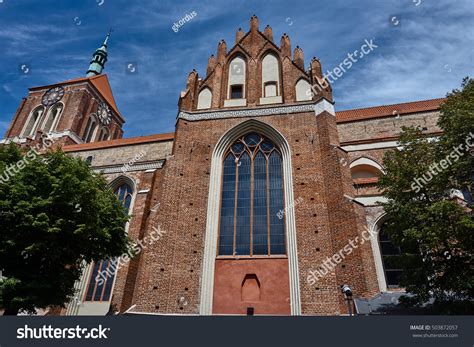 Gothic Brick Church Bell Tower Gdansk Stock Photo Edit Now 503872057