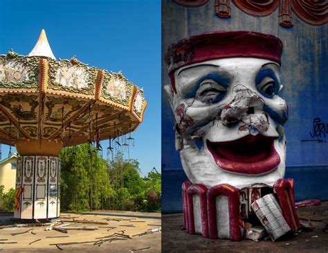 The Crumbling Chaos Of Abandoned Amusement Parks Abandoned Amusement