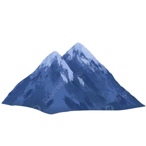 Ilustración Realista De La Naturaleza De La Montaña Png Montaña