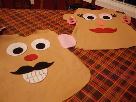 Mr Potato Head Costume Diy Coolest Interactive Mr And Mrs Potato