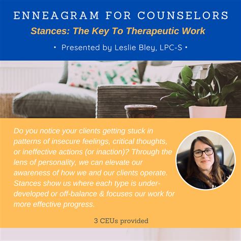Enneagram 101 For Counselors Stances The Key To Therapeutic Work 3