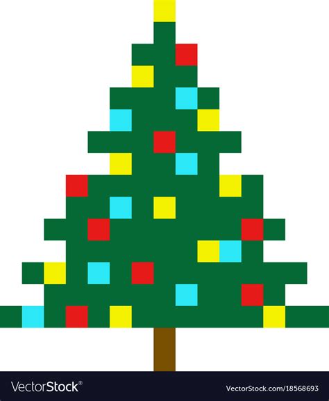 Christmas Tree Pixel Art