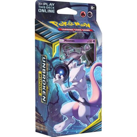 Pokemon Tcg Unbroken Bonds Mewtwo Theme Deck